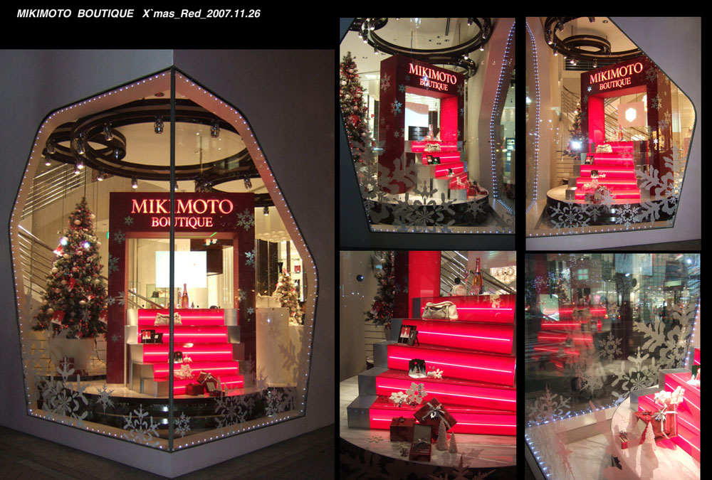 ミキモト銀座2丁目店 2007クリスマス