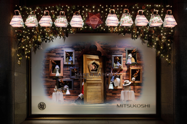 017日本橋三越クリスマスウィンドウ