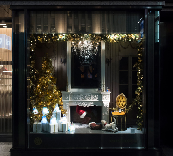 2017銀座三越クリスマスウィンドウ